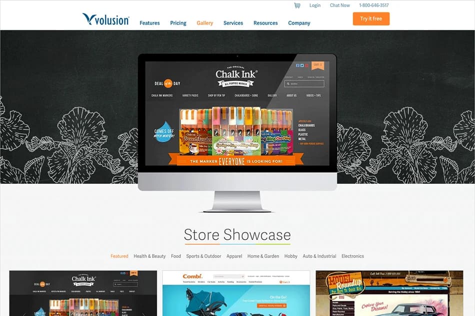 Volusion Store Showcase