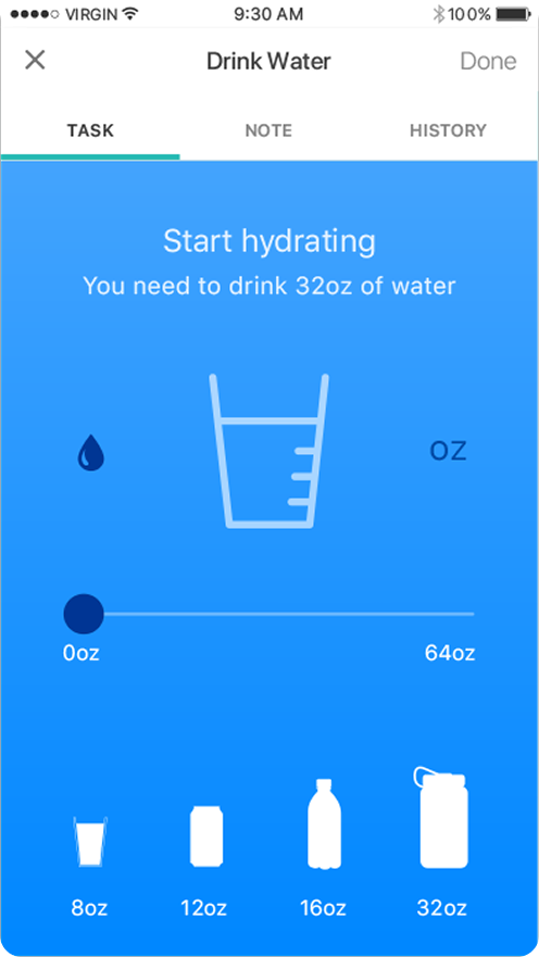 Drink Water — hydration task